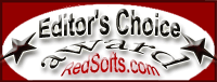 Editor's Choice Award at RedSofts.com